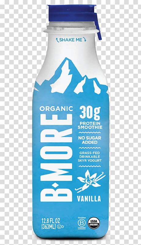 Smoothie Organic food Milk Icelandic cuisine Skyr, bottled yogurt transparent background PNG clipart