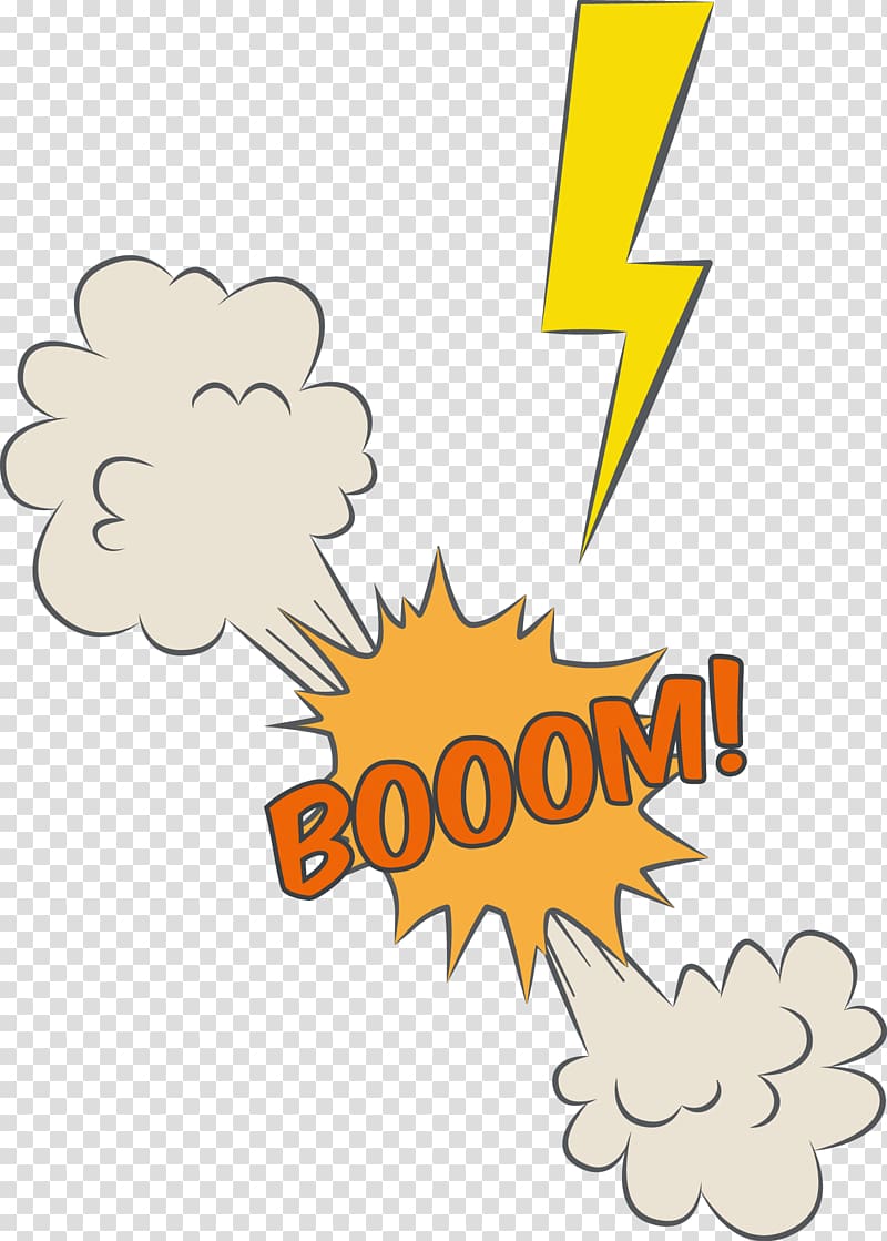 Bomb Explosion Cartoon, Cartoon bomb cloud transparent background PNG clipart