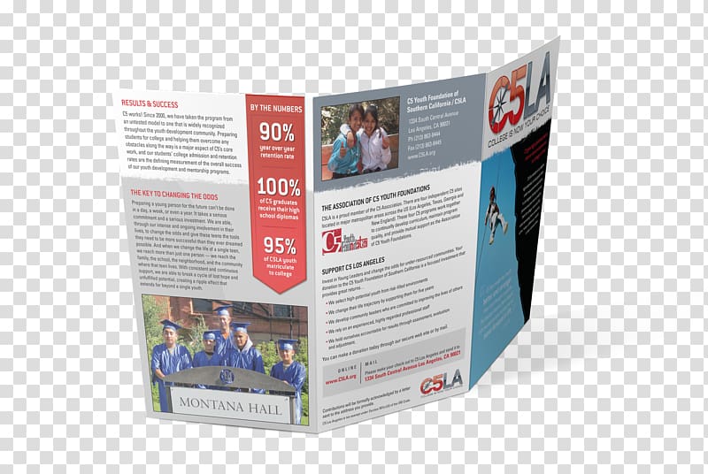 Brochure Organization C5LA, Trfiold transparent background PNG clipart