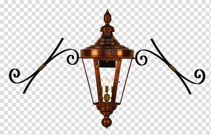 Gas lighting Royal Street, New Orleans Light fixture, lantern transparent background PNG clipart