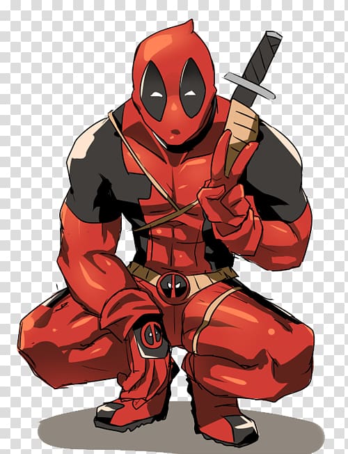 Deadpool Wolverine Comics Marvel Universe Cable, deadpool transparent background PNG clipart