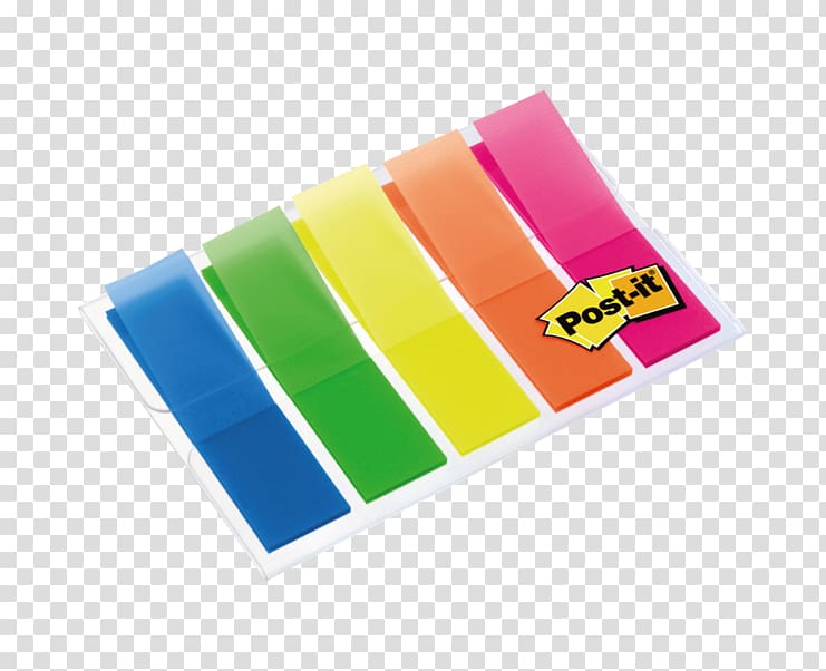 Post-it Note Office Supplies Yellow Printus Highlighter, haft-seen transparent background PNG clipart