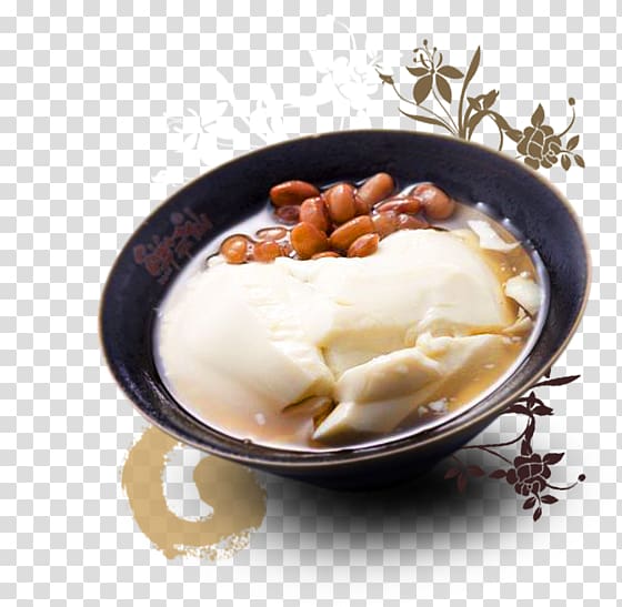 Douhua Taro ball Asian cuisine Grass jelly Ice cream, chinese delicacy transparent background PNG clipart