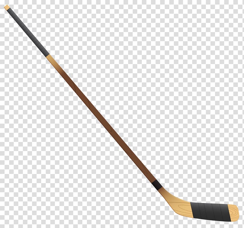 brown and black wooden ice hockey stick, Material Pattern, Hockey Stick transparent background PNG clipart