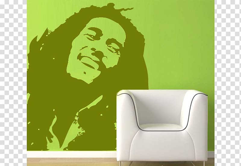 Bob Marley YouTube Wall decal Live! One good thing about music, when it hits you, you feel no pain., pink singer transparent background PNG clipart