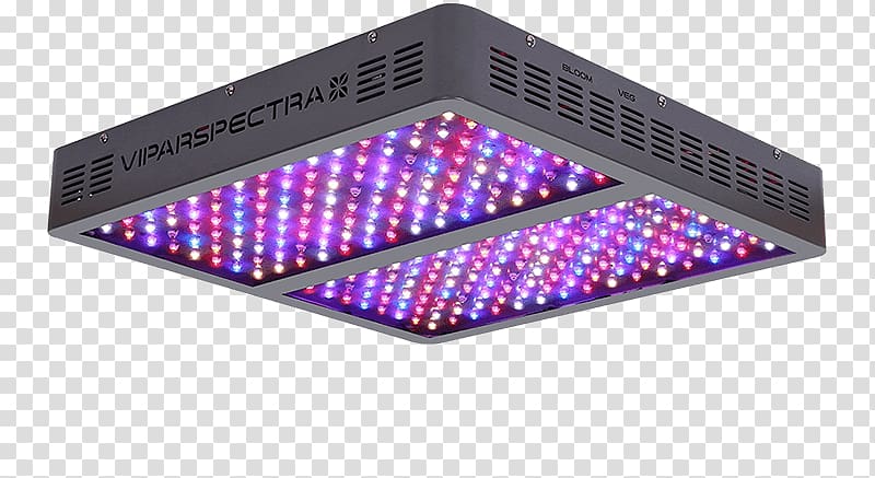 Grow light Full-spectrum light Light-emitting diode Lighting, Grow Light transparent background PNG clipart