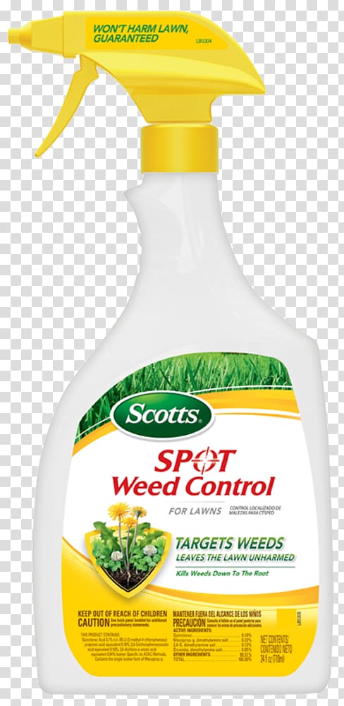 Herbicide Scotts Miracle-Gro Company Lawn Weed control, Dandelion seeds transparent background PNG clipart