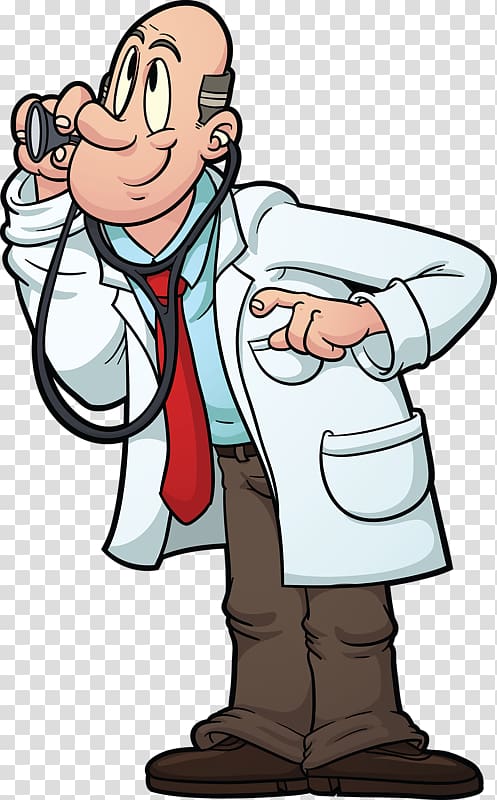 Physician Stethoscope Cartoon Dentist, Doctors work transparent background PNG clipart