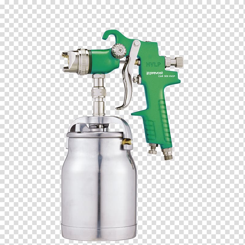 Pistola de pintura Spray painting Compressed air, paint transparent background PNG clipart