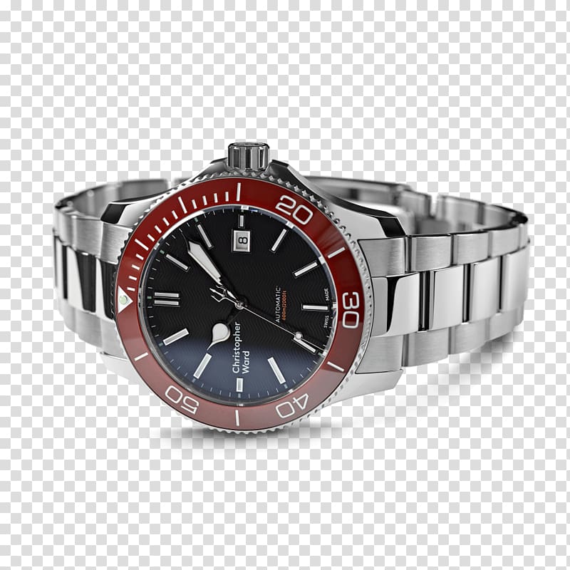 Rolex GMT Master II Christopher Ward Diving watch COSC, watch transparent background PNG clipart