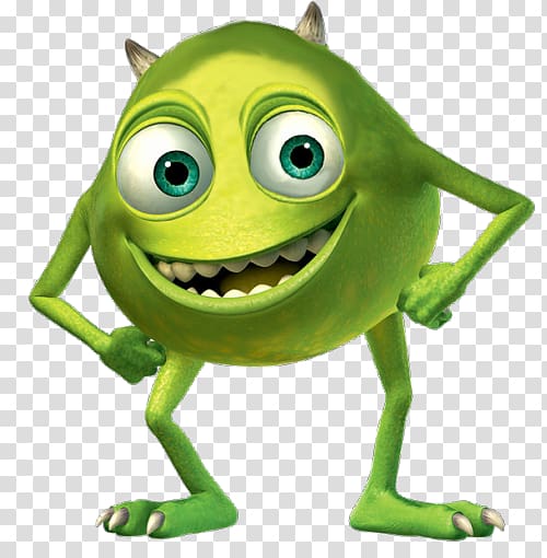 Mike Wazowski Monsters, Inc. Eye, Two eyes transparent background PNG clipart