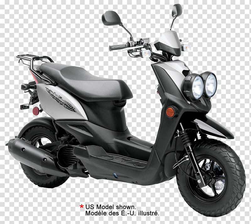 Yamaha Motor Company Scooter Yamaha Zuma 125 Motorcycle, scooter transparent background PNG clipart