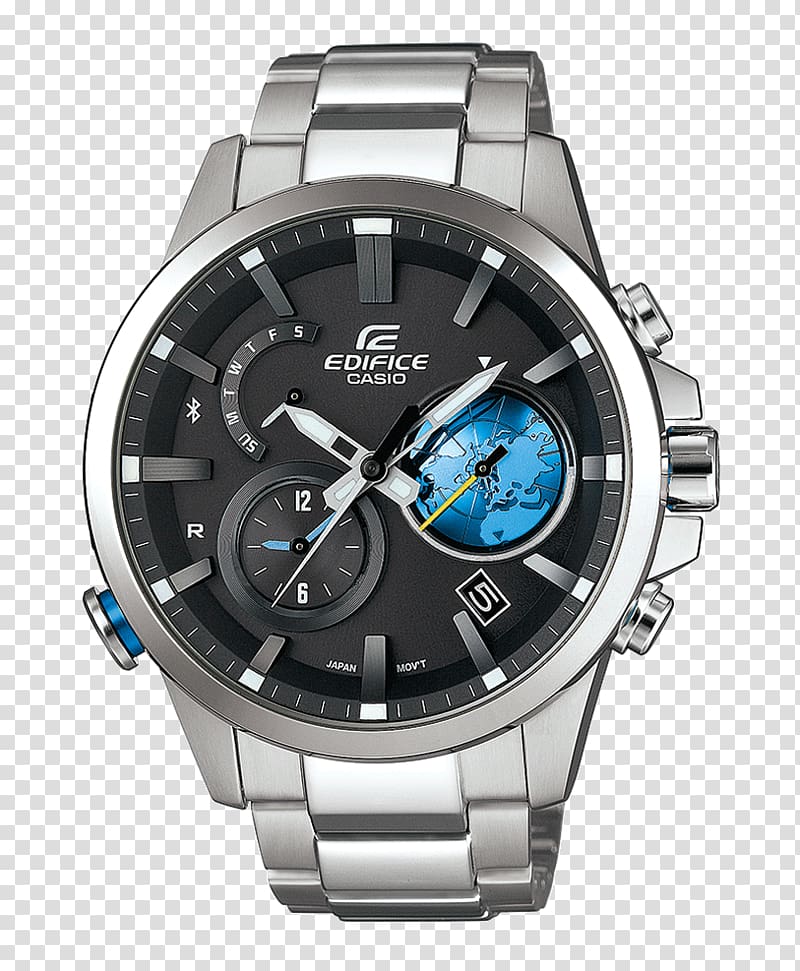 Casio Edifice Smartwatch G-Shock, watches transparent background PNG clipart