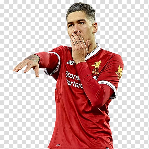 Roberto Firmino Liverpool F.C. FIFA 18 2018 UEFA Champions League Final Football player, Roberto Firmino transparent background PNG clipart