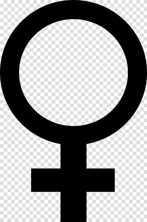 Gender symbol Female Sign Venus, symbol transparent background PNG clipart