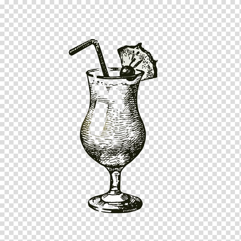 clear wine glass illustration, Pixf1a colada Cocktail Margarita Drawing, cocktail transparent background PNG clipart