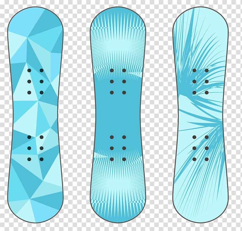 Snowboarding Geometry Euclidean , Blue geometric background snowboard transparent background PNG clipart