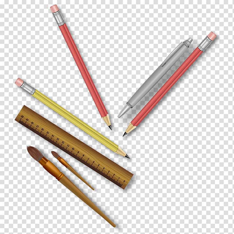 Pencil Material Angle, pen transparent background PNG clipart