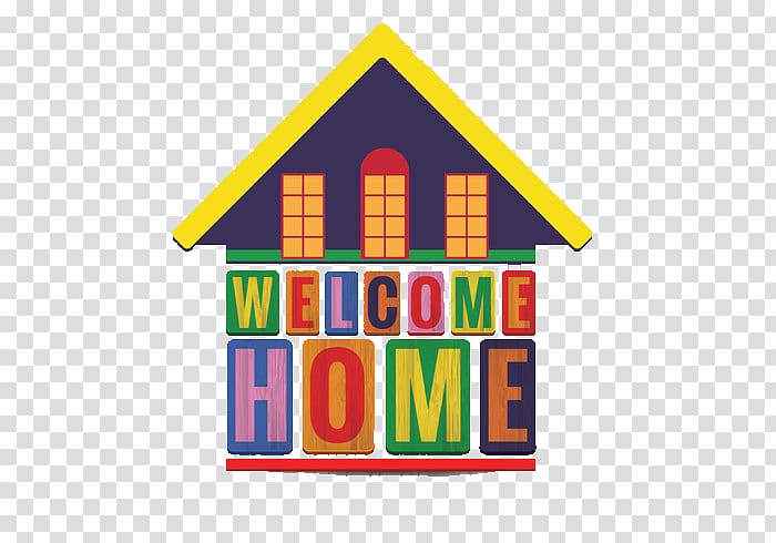 welcome home clipart