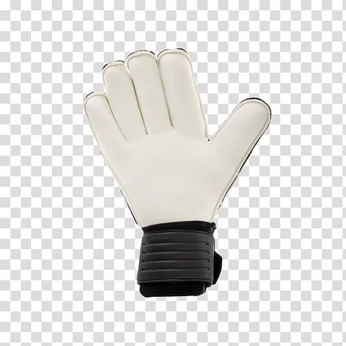 Uhlsport Eliminator Soft RF Black Lime Green White Glove Goalkeeper Finger, short evening gloves transparent background PNG clipart