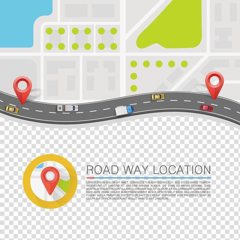 Road surface Infographic, Road and car transparent background PNG clipart