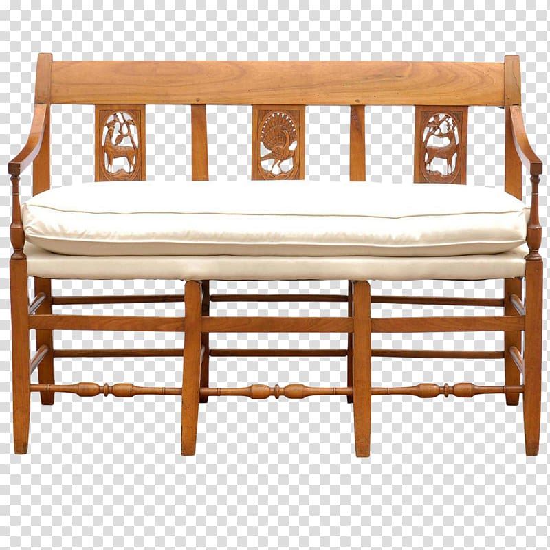 Couch Upholstery Chair Bench Seat, wooden bench transparent background PNG clipart