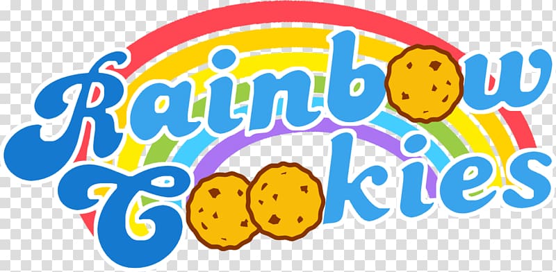 Rainbow cookie Yellow Biscuits Product, Rainbow Cloud Cookies transparent background PNG clipart