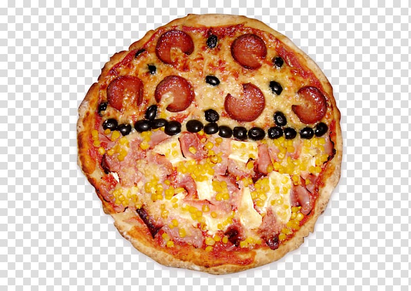 Sicilian pizza California-style pizza Tarte flambée Fast food, pizza transparent background PNG clipart