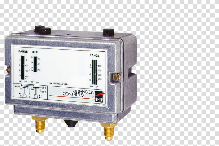 Pressure switch Johnson Controls Compressor Industry, Van Johnson transparent background PNG clipart