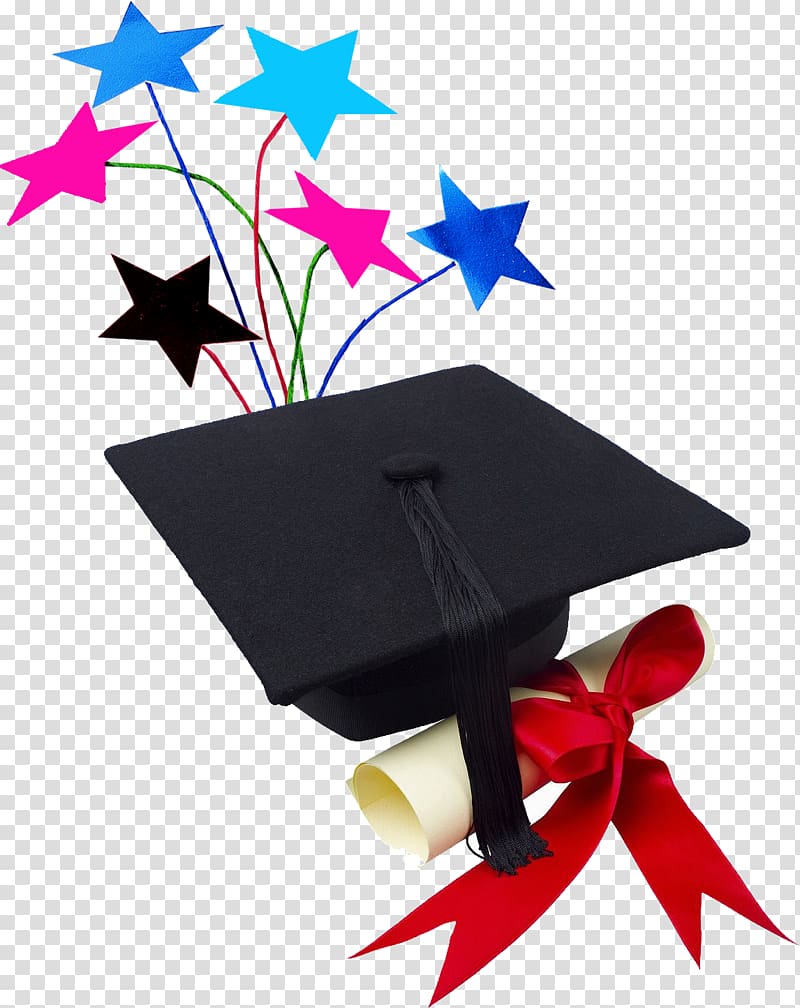 Square academic cap Graduation ceremony National Secondary School Diploma, mimi transparent background PNG clipart