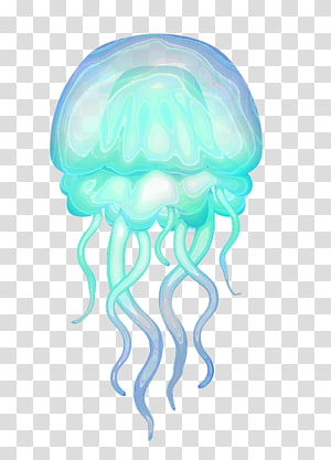 Blue jellyfish Drawing Invertebrate, archaeologist transparent