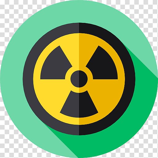 Radioactive decay Hazard symbol Radiation Sign, irradiation transparent background PNG clipart