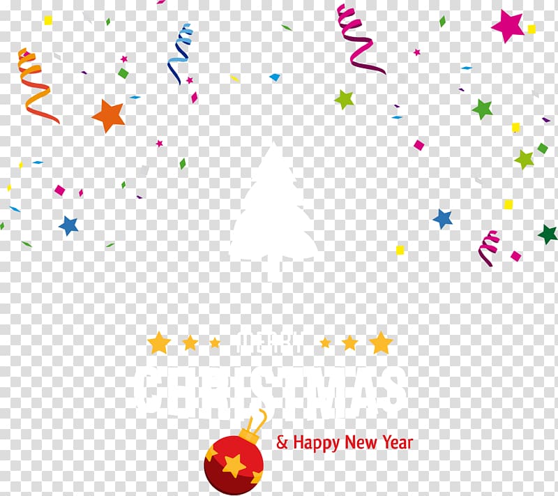 Christmas floating debris transparent background PNG clipart