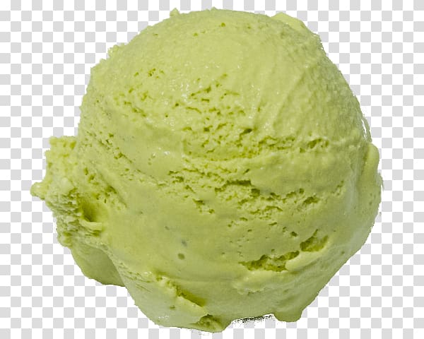 Pistachio ice cream Matcha Green tea ice cream, green tea ice transparent background PNG clipart