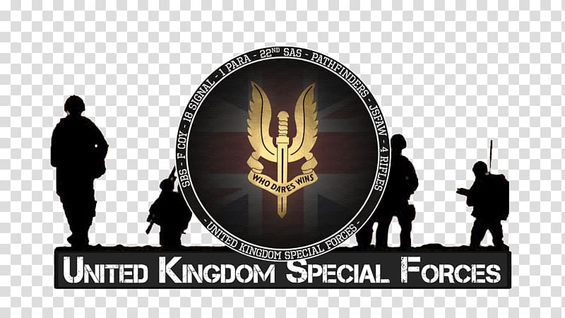 United Kingdom Special Forces Military Air Force Special Operations Command Special Air Service, SAS transparent background PNG clipart