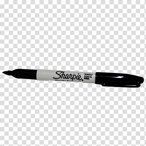 black Sharpie marker, Colombia Marker pen Office Supplies Sharpie Ballpoint pen, sharpie transparent background PNG clipart