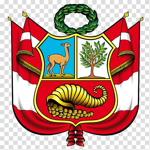 Coat of arms of Peru Escutcheon National symbol Constitution, others transparent background PNG clipart