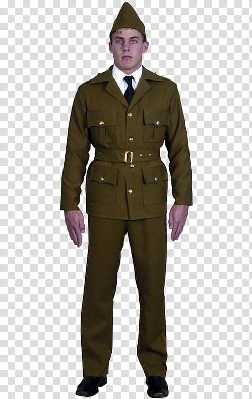 Military uniform Army officer Clothing Costume, inside coat display transparent background PNG clipart