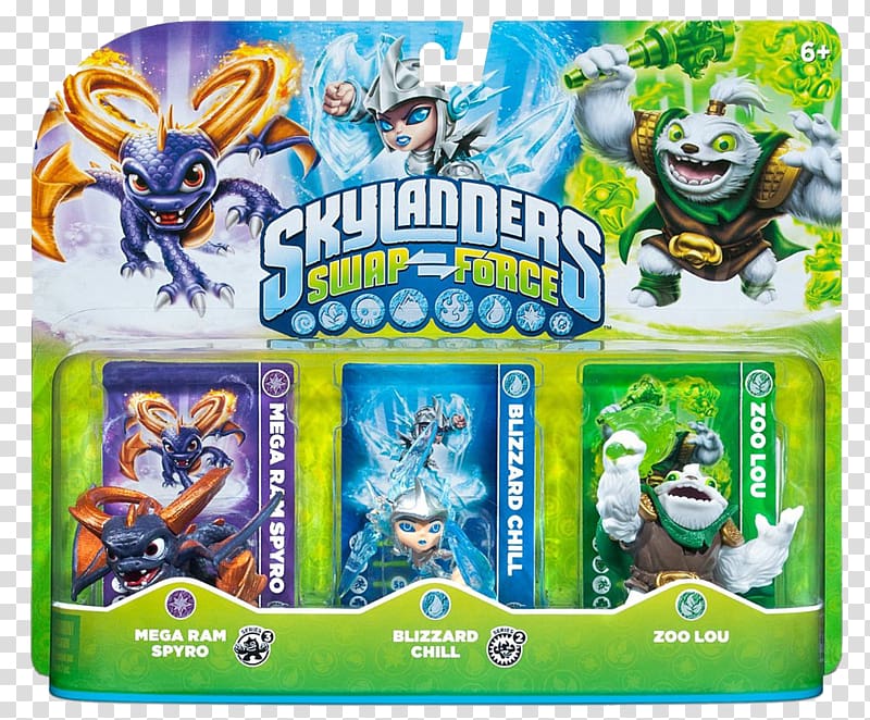 Skylanders: Swap Force Skylanders: Spyro's Adventure Skylanders: Giants Xbox 360 Wii U, skylanders swap force giants transparent background PNG clipart