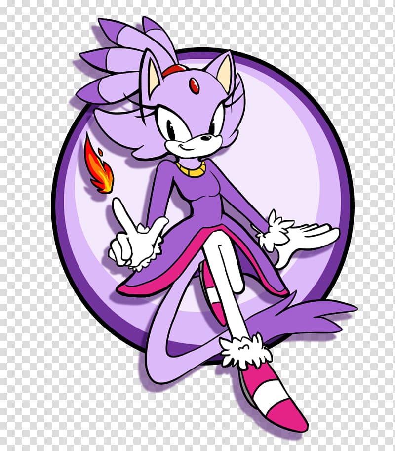 Blaze the Cat Mammal Sonic the Hedgehog, Cat transparent background PNG clipart