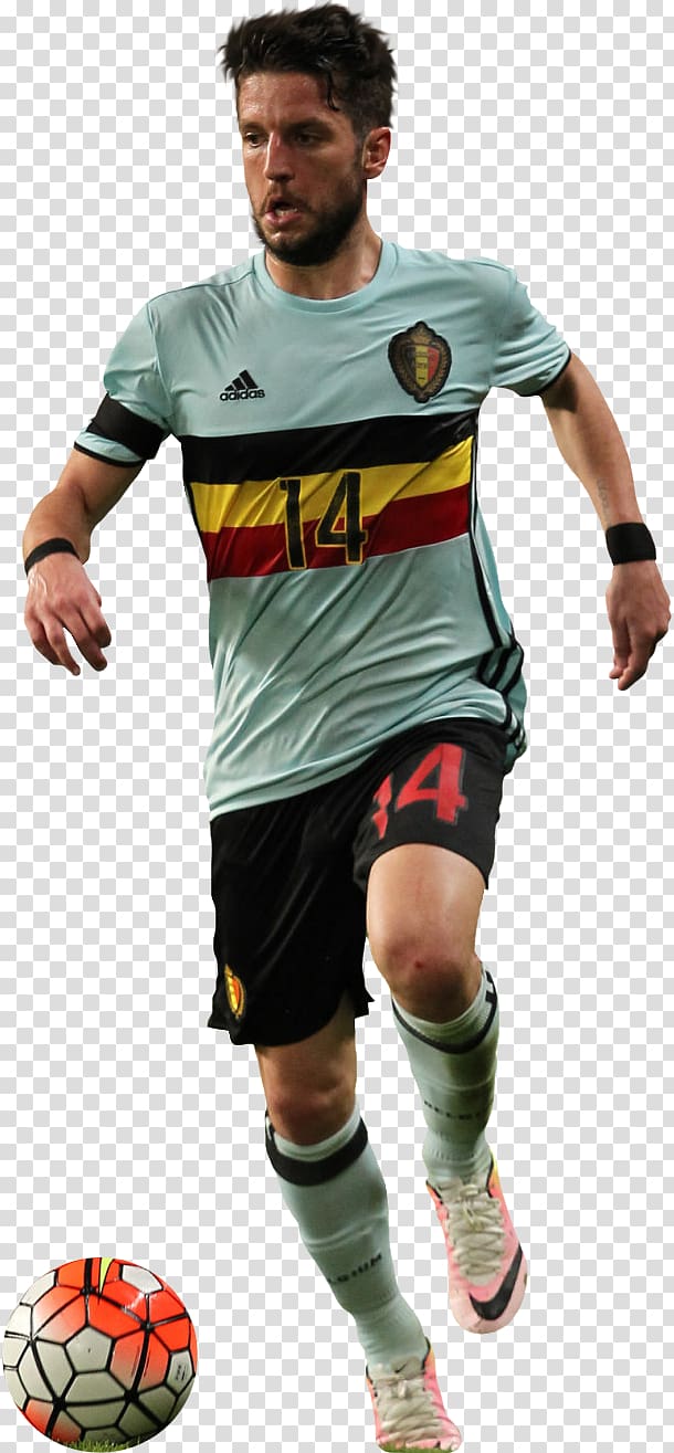 Dries Mertens Belgium national football team Jersey Football player, football transparent background PNG clipart