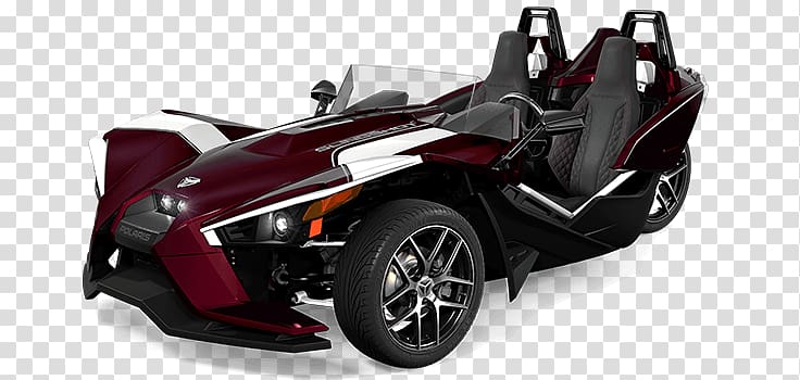 Polaris Slingshot Motorcycle Polaris Industries Three-wheeler, ride electric vehicles transparent background PNG clipart