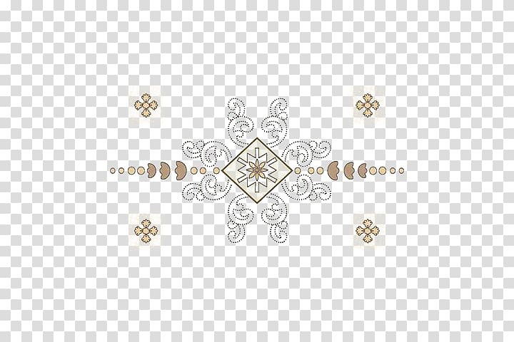 Snowflake schema Euclidean Pattern, Eight snowflake pattern transparent background PNG clipart