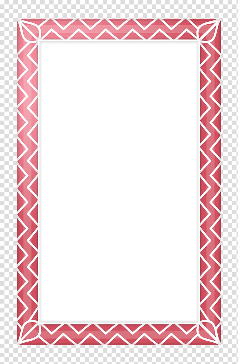 Paper frame LINE Computer font Pattern, Pink abstract border transparent background PNG clipart