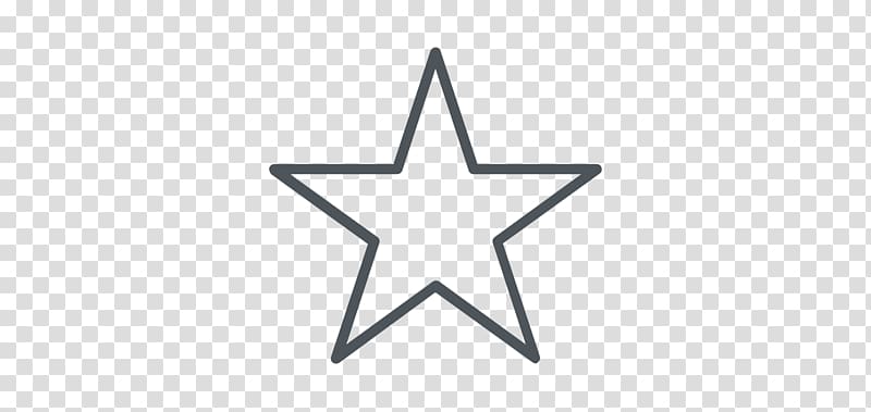 Five-pointed star Computer Icons Symbol, star transparent background PNG clipart