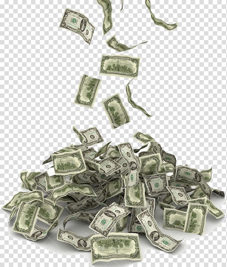 a lot of money clipart background