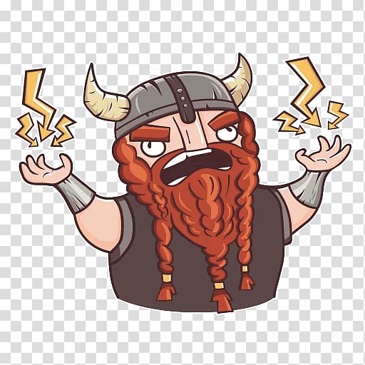 Telegram Sticker Viking Advertising , others transparent background PNG clipart