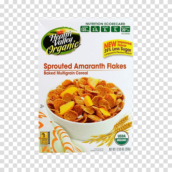Corn flakes Breakfast cereal Organic food Whole grain Amaranth grain, others transparent background PNG clipart