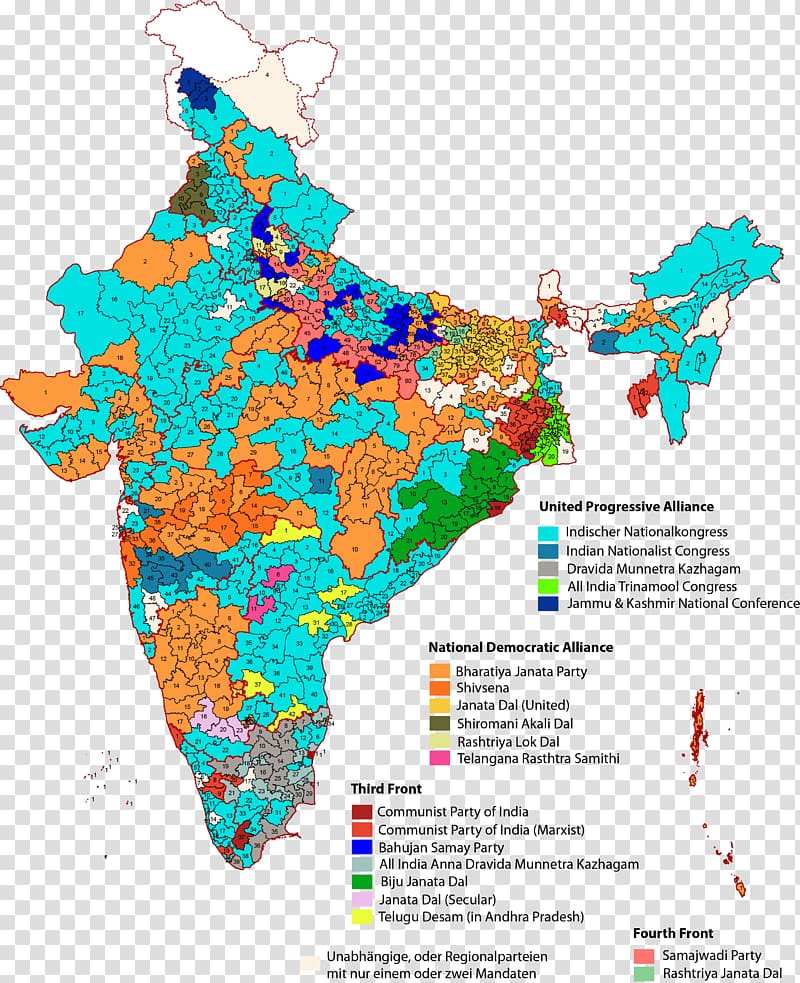 Indian general election, 2014 Map Indian National Congress States and territories of India, fools day transparent background PNG clipart