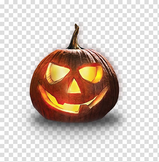 lighted jack-`o-lantern illustration, Jack-o-lantern Halloween Candy pumpkin, Pumpkin grimace transparent background PNG clipart